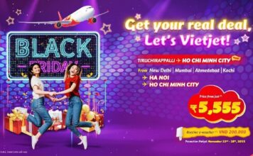 Vietjet Takes Off with Unbeatable Black Friday Deals: 5,555 INR Tickets from India to Vietnam