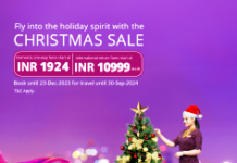 Vistara Embraces The Holiday Spirit With A Network-Wide Christmas Sale; Unveils Special #Vistaraxmasjet