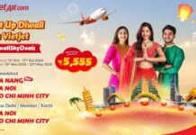 VietJet Announces Special Diwali Sky Offers with Fares Starting at INR 5,555 for Indian Travelers