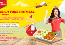 Vietjet Offers Complimentary Vegetarian Basmati Meal Combo Exclusively to Indian Passengers