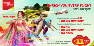 Vietjet launches fares from ₹11 on India–Vietnam routes for a limited time