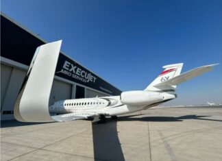 India’s DGCA Certifies ExecuJet MRO Services Middle East for Heavy Maintenance on Falcon 6X