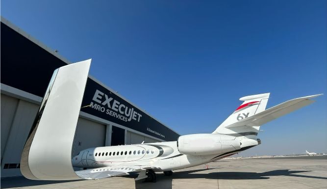 India’s DGCA Certifies ExecuJet MRO Services Middle East for Heavy Maintenance on Falcon 6X