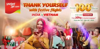 Vietjet Launches Biggest “Thank Yourself” Festive Sale for Indian Travellers