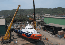 SHM Group Launches 29-Metre Aluminium Passenger Craft at Its Mumbai Yard