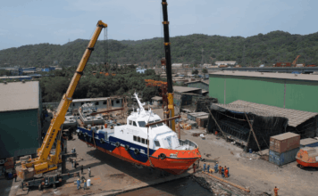 SHM Group Launches 29-Metre Aluminium Passenger Craft at Its Mumbai Yard