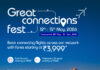 IndiGo Rolls out ‘Great Connections Fest’ Offering Fares Starting from ₹3,999