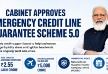 Cabinet approves Emergency Credit Line Guarantee Scheme 5.0