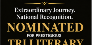 Celebrating Literary Excellence: “A Life in Many Frames” Nominated for TRI Literary Awards – Season 5