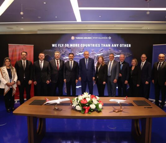 Turkish Airlines Finalizes Order for up to 150 Boeing 737 MAX Aircraft